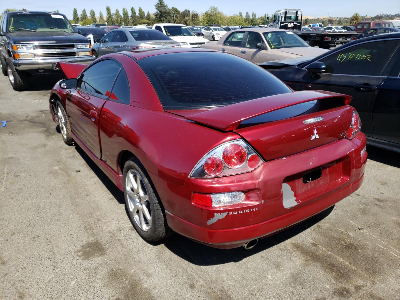 Photo 3 from auction – 2000 MITSUBISHI ECLIPSE GT with VIN 4A3AC84LXYE070602