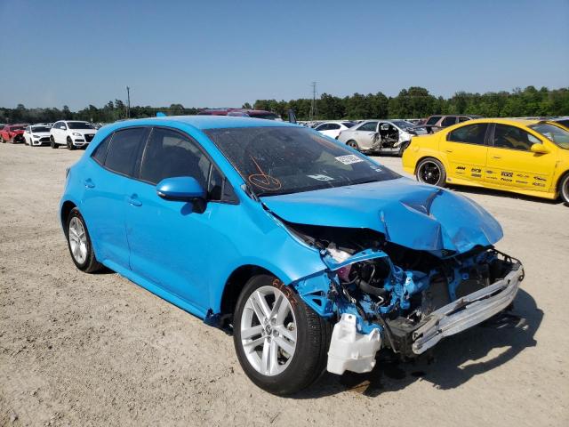 TOYOTA COROLLA SE 2022 with VIN JTND4MBE0N3161889 - Photo from auction
