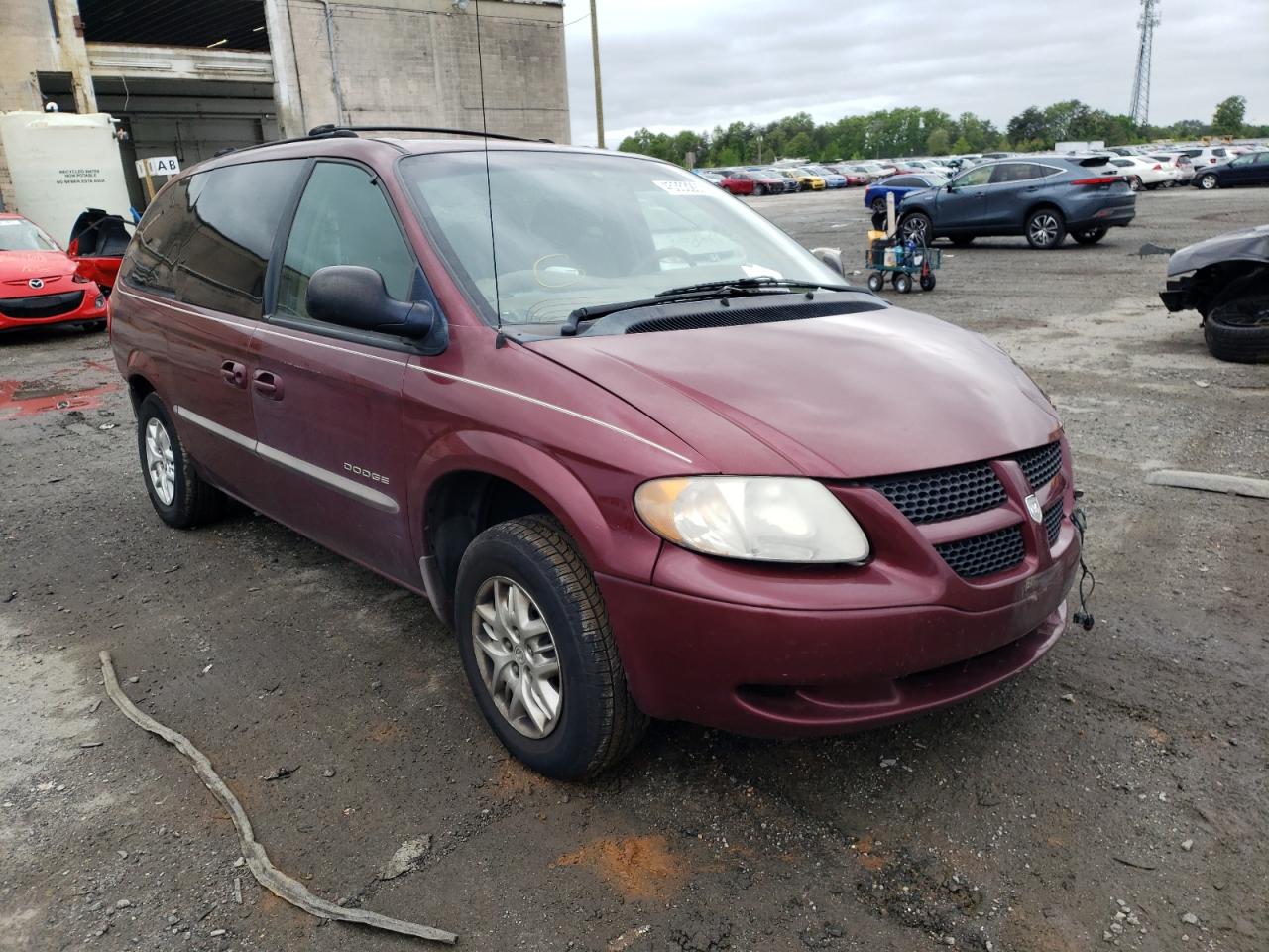 DODGE GRAND CARA 2001 with VIN 2B4GP44351R245239 - Photo from auction