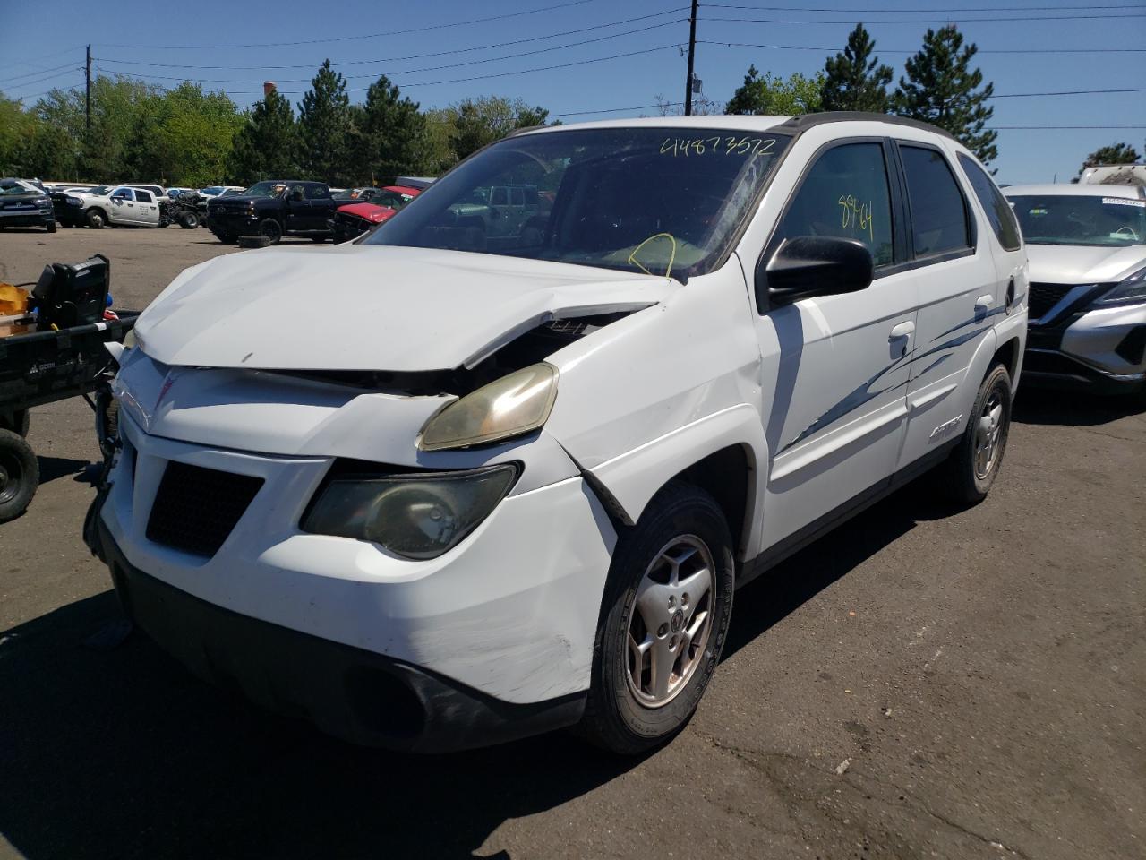 Photo 2 from auction – 2004 PONTIAC AZTEK with VIN 3G7DB03E34S569523