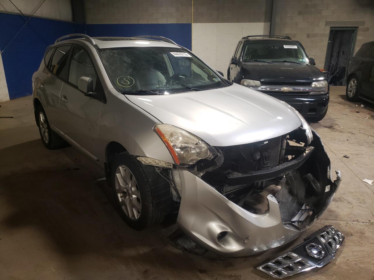 NISSAN ROGUE S 2011 with VIN JN8AS5MV3BW669028 - Photo from auction