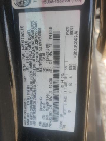 Photo 10 from auction – 2015 FORD FIESTA SE with VIN 3FADP4BJ2FM122946
