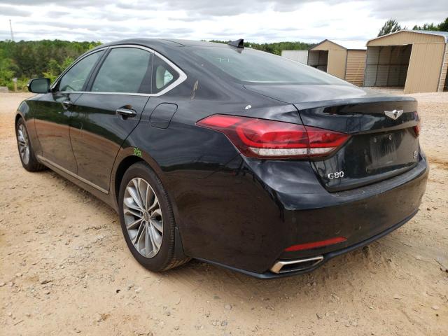 Photo 3 from auction – 2017 GENESIS G80 BASE with VIN KMHGN4JEXHU194232