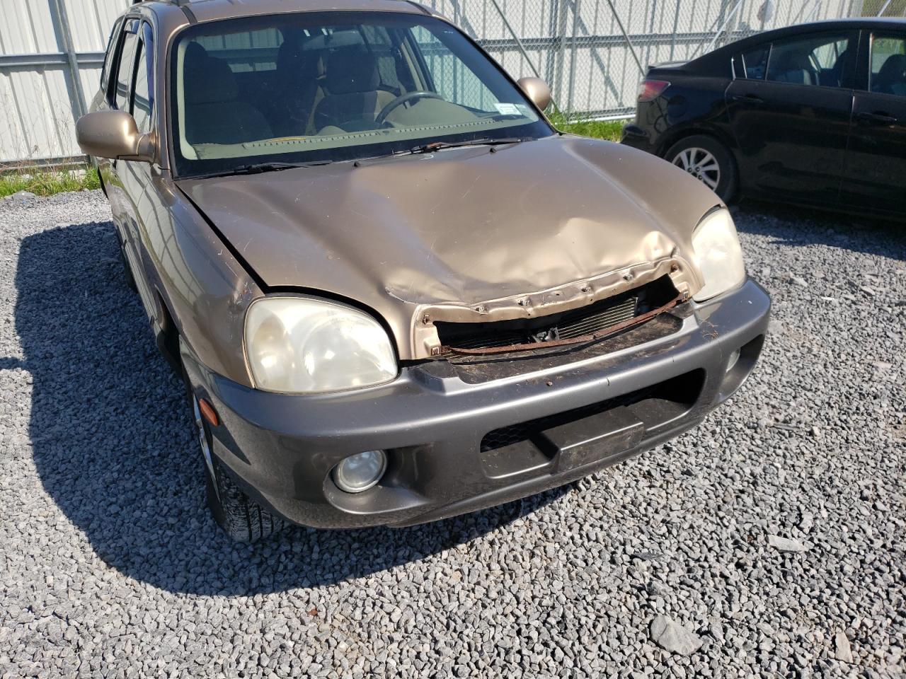 Photo 9 from auction – 2004 HYUNDAI SANTA FE G with VIN KM8SC73D64U849938