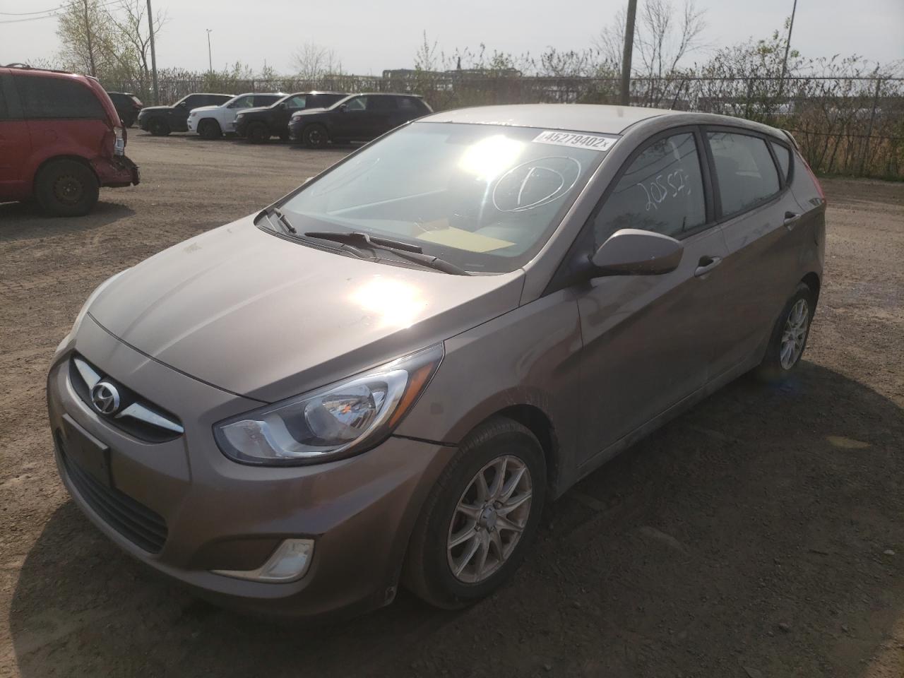 Photo 2 from auction – 2012 HYUNDAI ACCENT GLS with VIN KMHCT5AE7CU037521