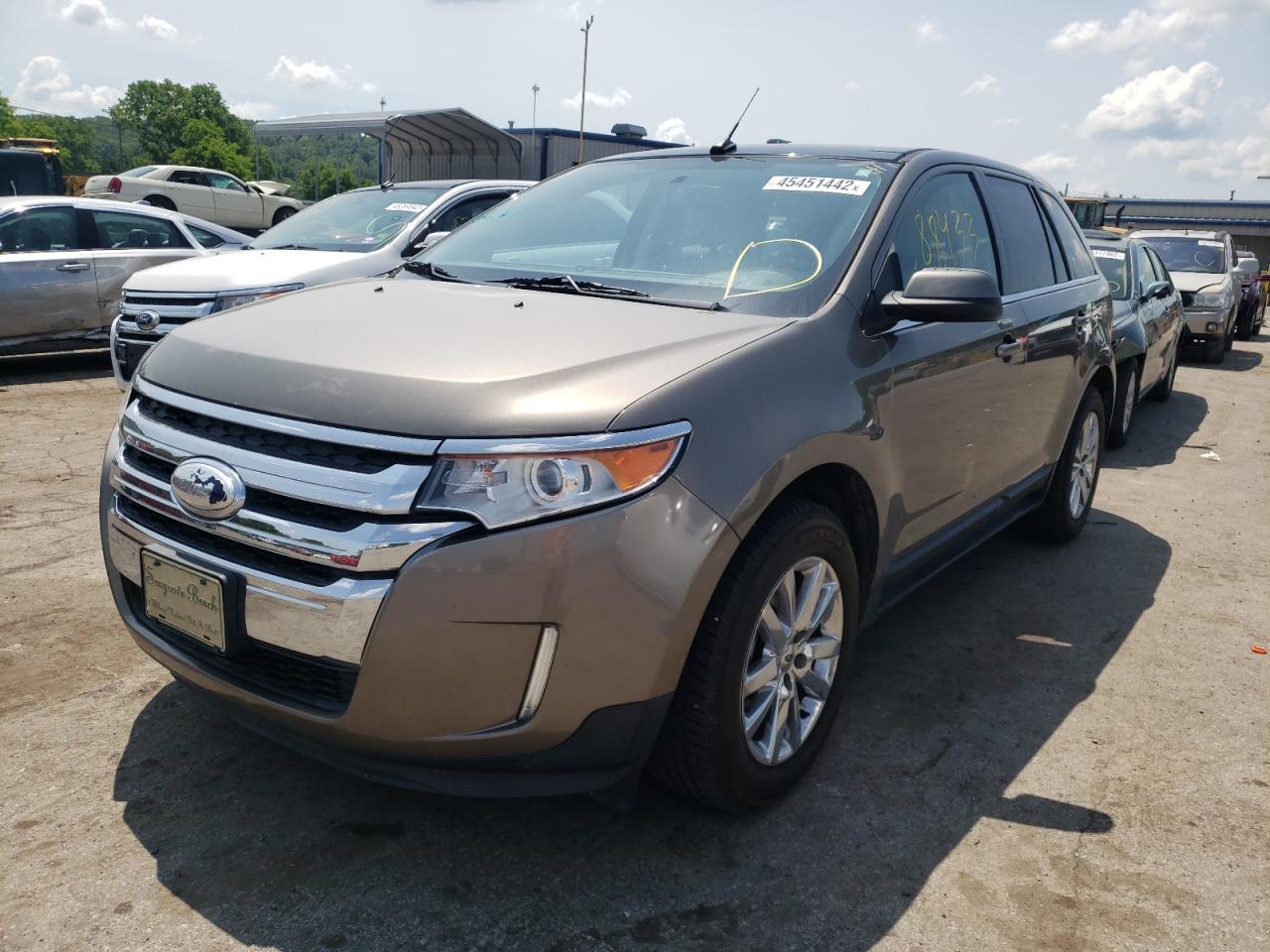 Photo 2 from auction – 2012 FORD EDGE LIMIT with VIN 2FMDK3K9XCBA44434