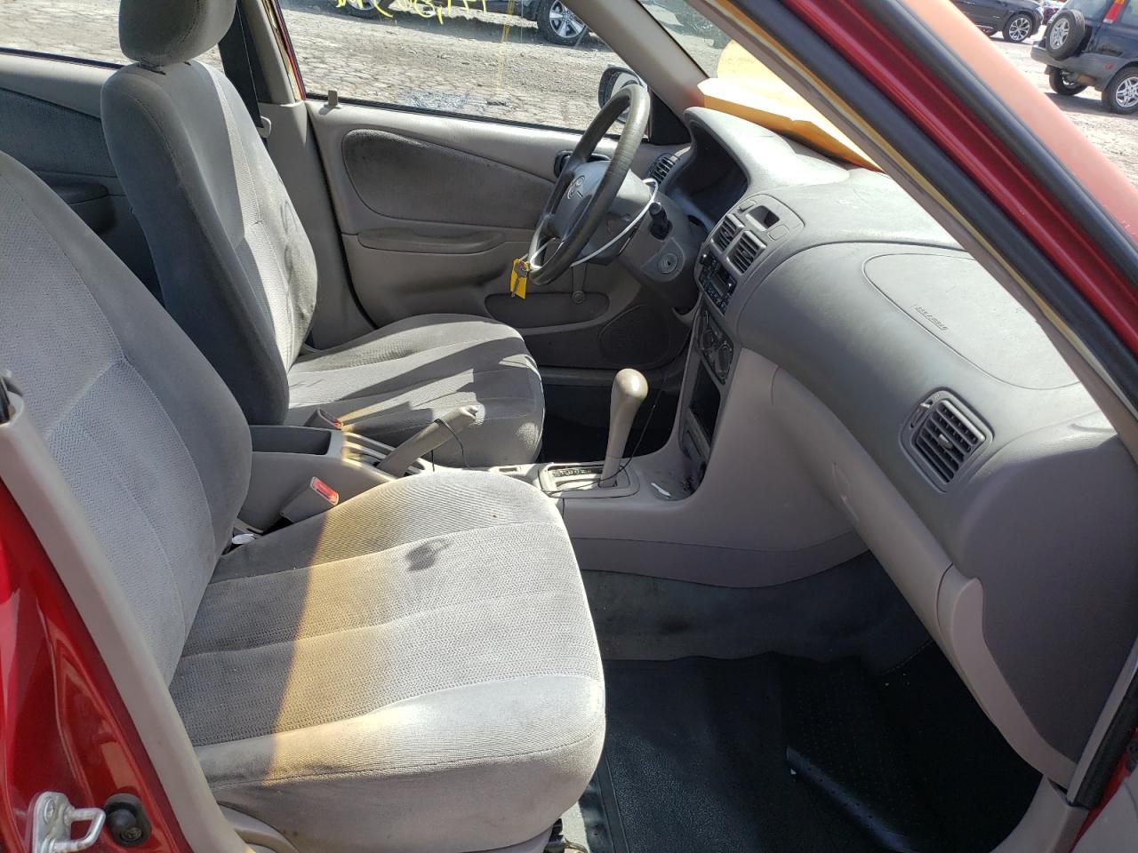 Zdjęcie 5 z aukcji – 2002 TOYOTA COROLLA CE z VIN 1NXBR12E82Z593689