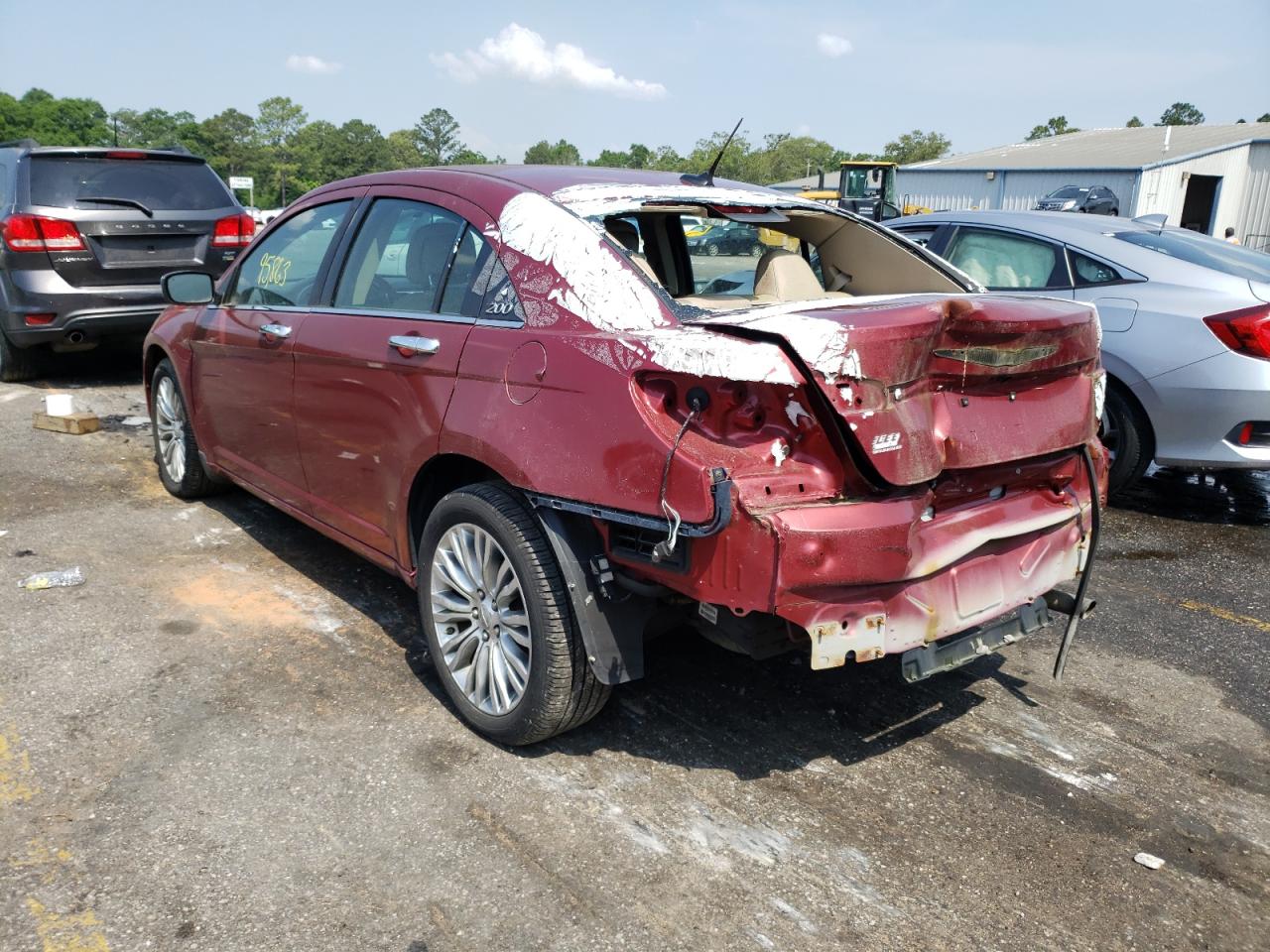 Photo 3 from auction – 2012 CHRYSLER 200 LIMITE with VIN 1C3CCBCBXCN241816
