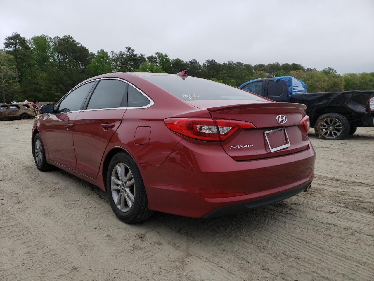 Photo 3 from auction – 2015 HYUNDAI SONATA with VIN 5NPE24AF3FH204619