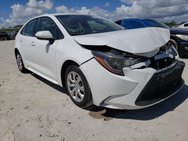 TOYOTA COROLLA LE 2020 with VIN JTDEPRAE2LJ034407 - Photo from auction