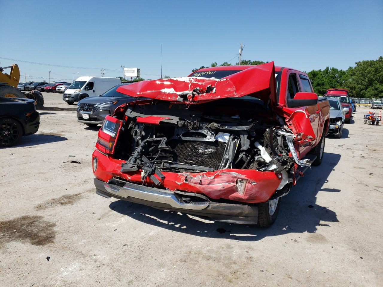 Photo 9 from auction – 2018 CHEVROLET silverado with VIN 3GCUKREC5JG544901