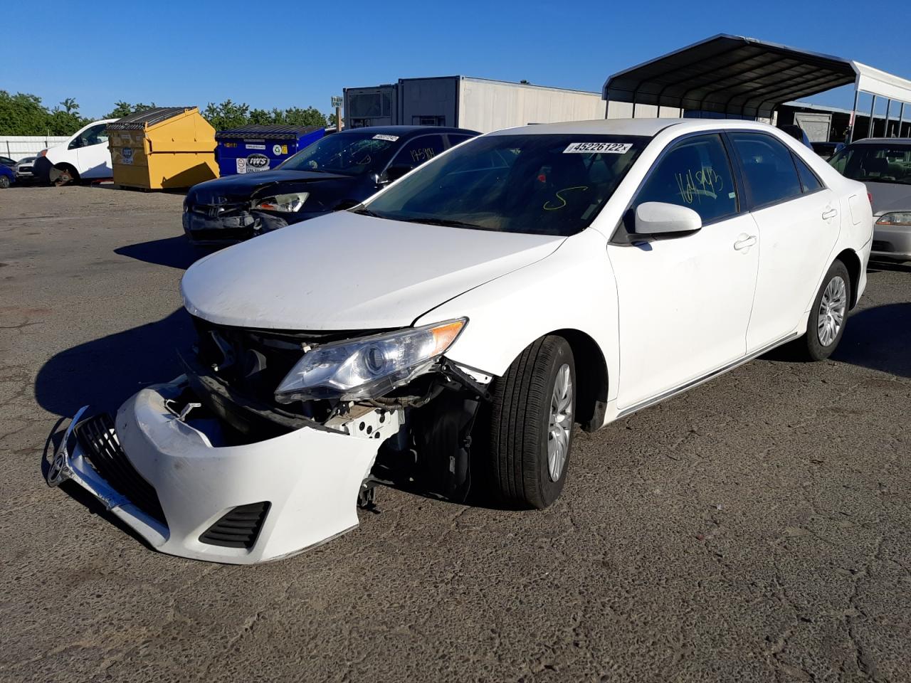Photo 2 from auction – 2013 TOYOTA CAMRY L with VIN 4T1BF1FK9DU226988