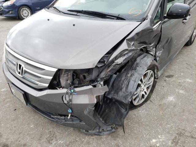 Photo 9 from auction – 2012 HONDA ODYSSEY EX with VIN 5FNRL5H44CB081769