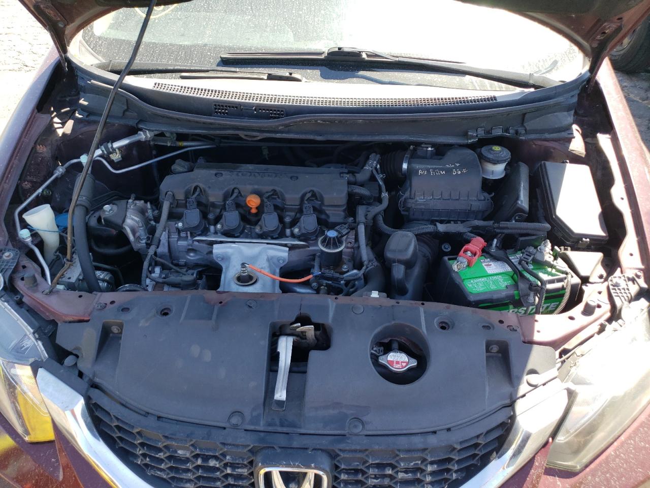 Photo 7 from auction – 2015 HONDA CIVIC LX with VIN 2HGFB2F50FH539369