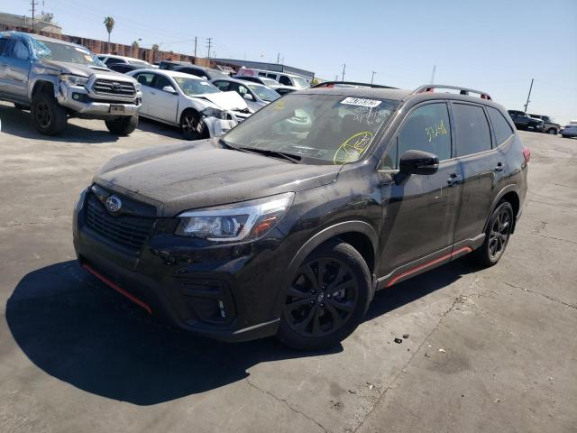 Photo 2 from auction – 2020 SUBARU FORESTER S with VIN JF2SKALCXLH424971