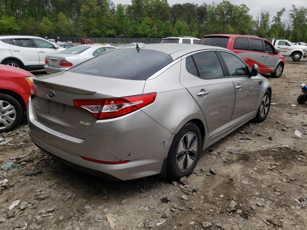 Photo 4 from auction – 2012 KIA OPTIMA HYB with VIN KNAGM4AD2C5032139