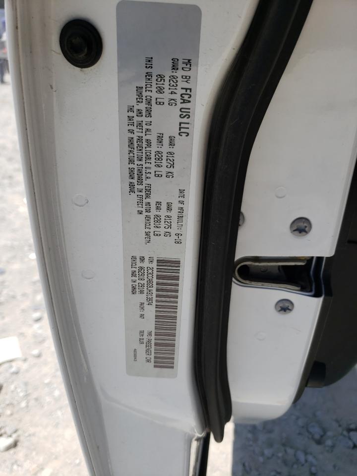 Photo 10 from auction – 2018 CHRYSLER 300 S with VIN 2C3CCABG9JH313974