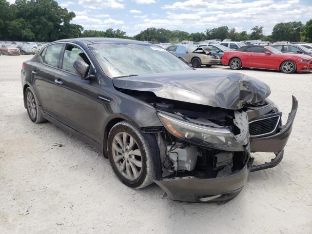 KIA OPTIMA EX 2014 with VIN 5XXGN4A70EG318581 - Photo from auction