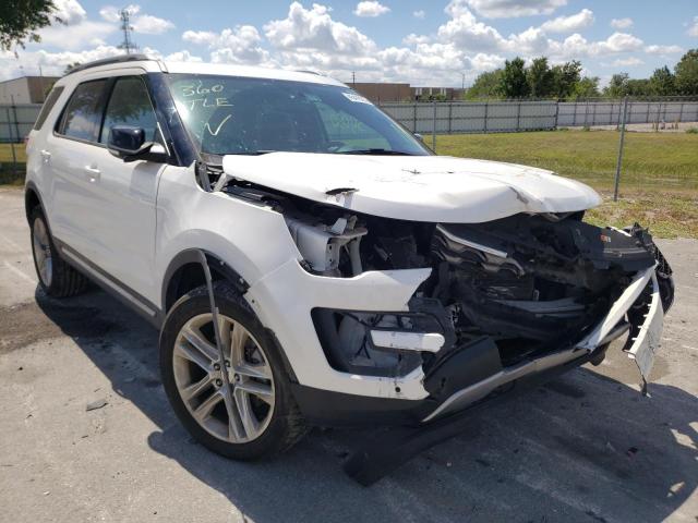 FORD EXPLORER X 2017 with VIN 1FM5K8D89HGD37358 - Photo from auction