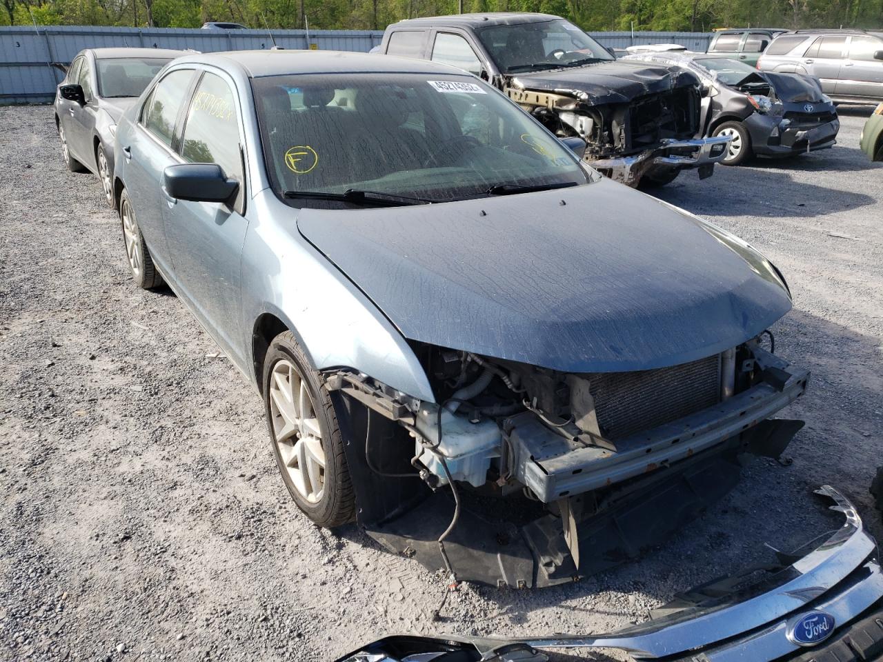 FORD FUSION SEL 2011 with VIN 3FAHP0JA0BR269811 - Photo from auction