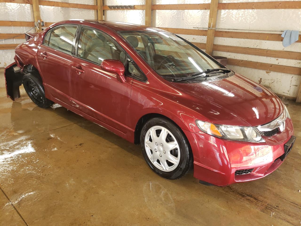 Photo 1 from auction – 2010 HONDA CIVIC LX with VIN 19XFA1F55AE031544
