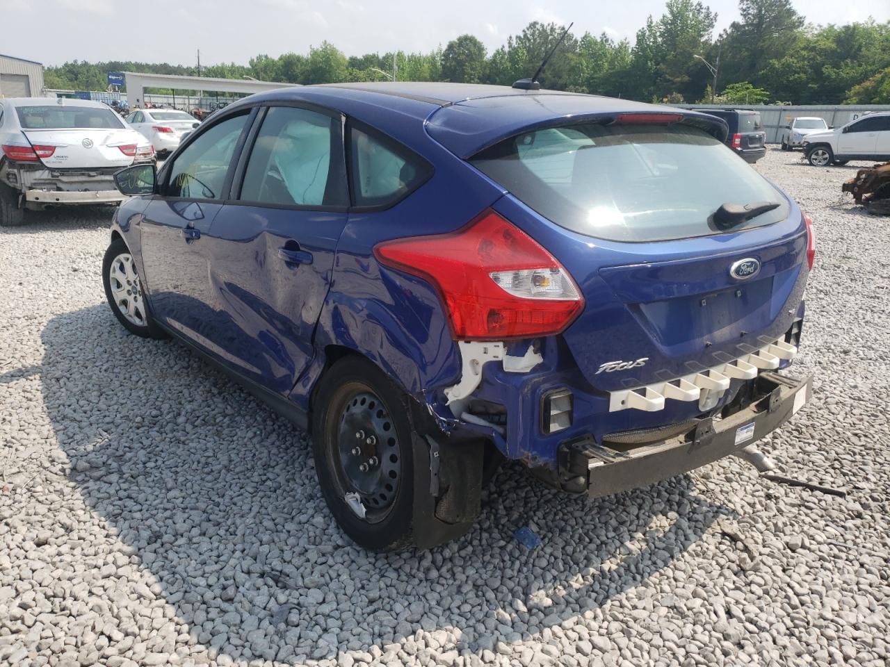 Photo 3 from auction – 2012 FORD FOCUS SE with VIN 1FAHP3K21CL219752