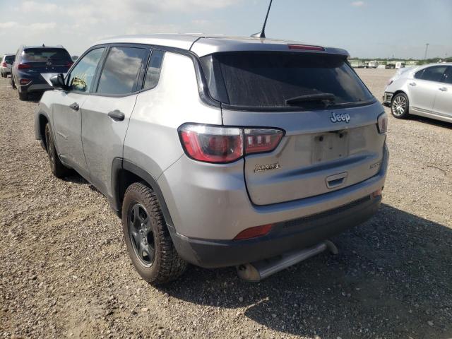 Photo 3 from auction – 2019 JEEP COMPASS SP with VIN 3C4NJCAB8KT855751