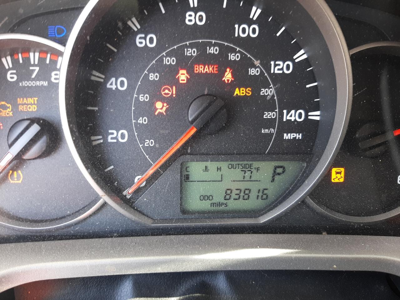 Photo 8 from auction – 2016 TOYOTA RAV4 LE with VIN JTMZFREV8GJ095149