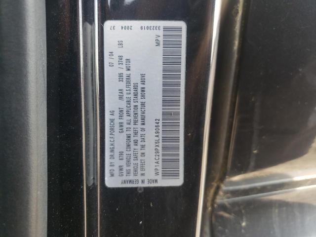 Photo 10 from auction – 2005 PORSCHE CAYENNE TU with VIN WP1AC29PX5LA90642