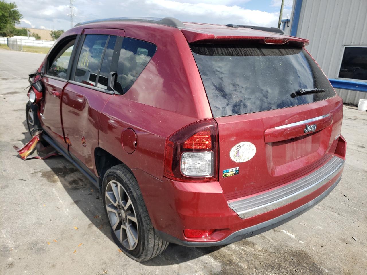 Photo 3 from auction – 2014 JEEP COMPASS LI with VIN 1C4NJCCB6ED515604