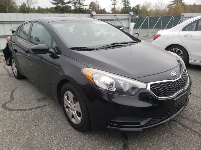 KIA FORTE LX 2014 with VIN KNAFK4A63F5291293 - Photo from auction