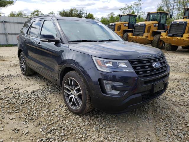 FORD EXPLORER S 2017 with VIN 1FM5K8GT4HGB11874 - Photo from auction