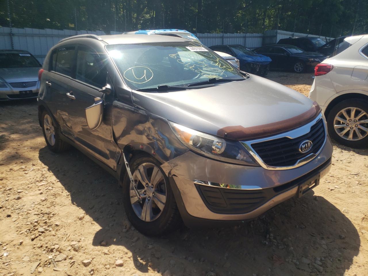 KIA SPORTAGE L 2011 with VIN KNDPB3A20B7029129 - Photo from auction
