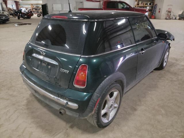 Photo 4 from auction – 2003 MINI COOPER with VIN WMWRC33463TC38839