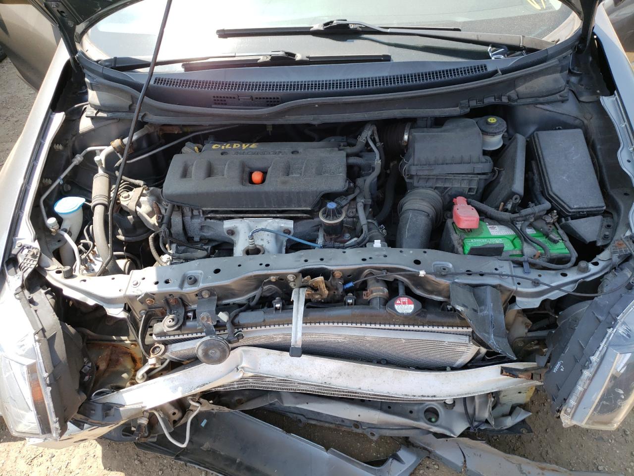 Photo 7 from auction – 2012 HONDA CIVIC EX with VIN 19XFB2F81CE028706