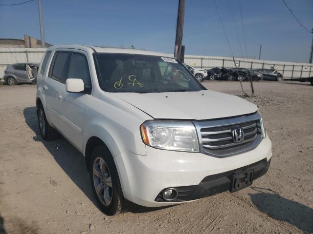 HONDA PILOT EXL 2013 with VIN 5FNYF4H50DB053250 - Photo from auction