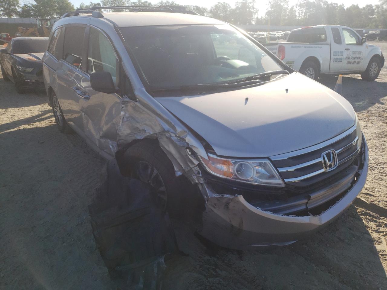 HONDA ODYSSEY EX 2011 with VIN 5FNRL5H41BB101510 - Photo from auction