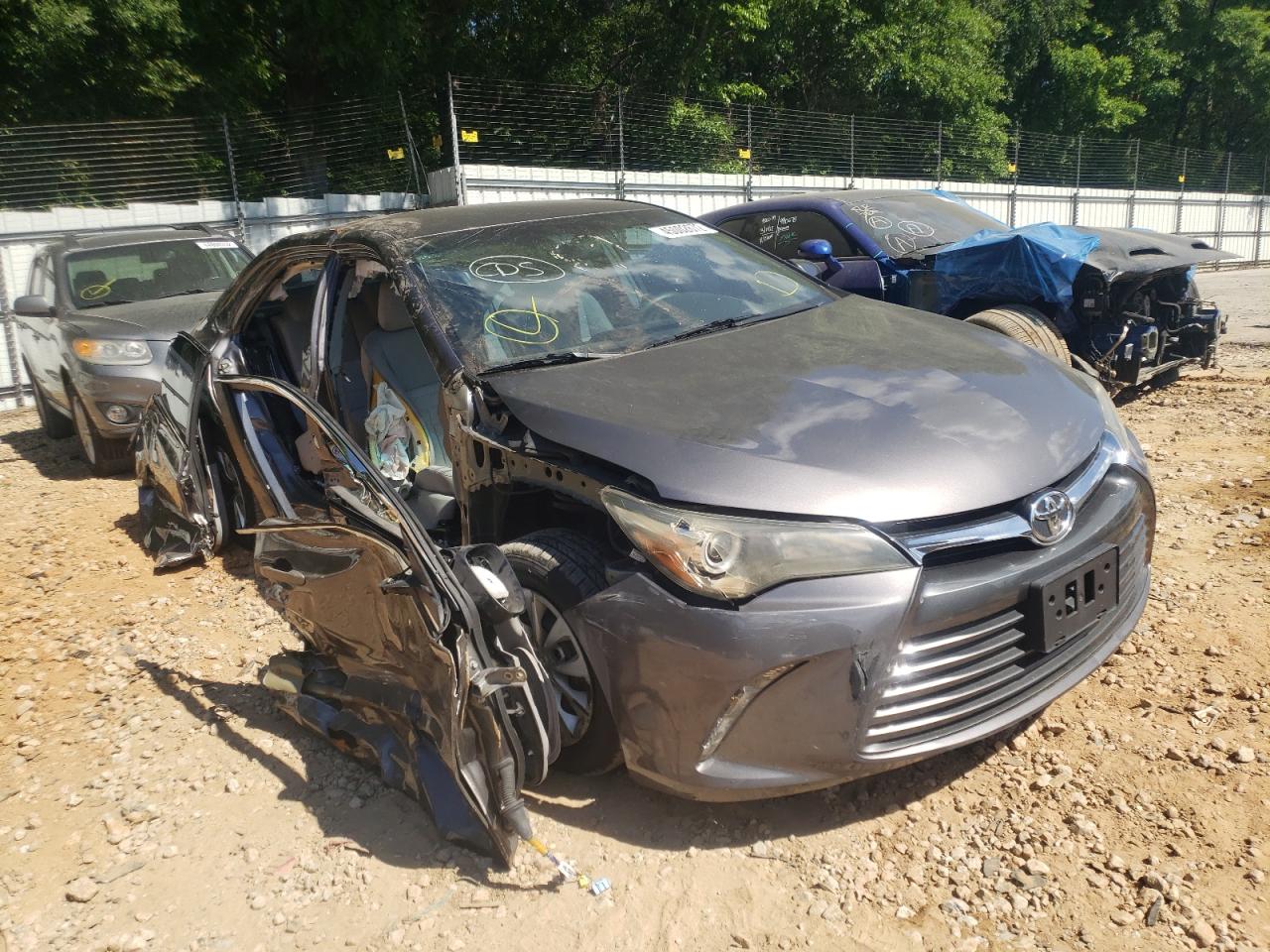 TOYOTA CAMRY LE 2015 with VIN 4T4BF1FK7FR492390 - Photo from auction