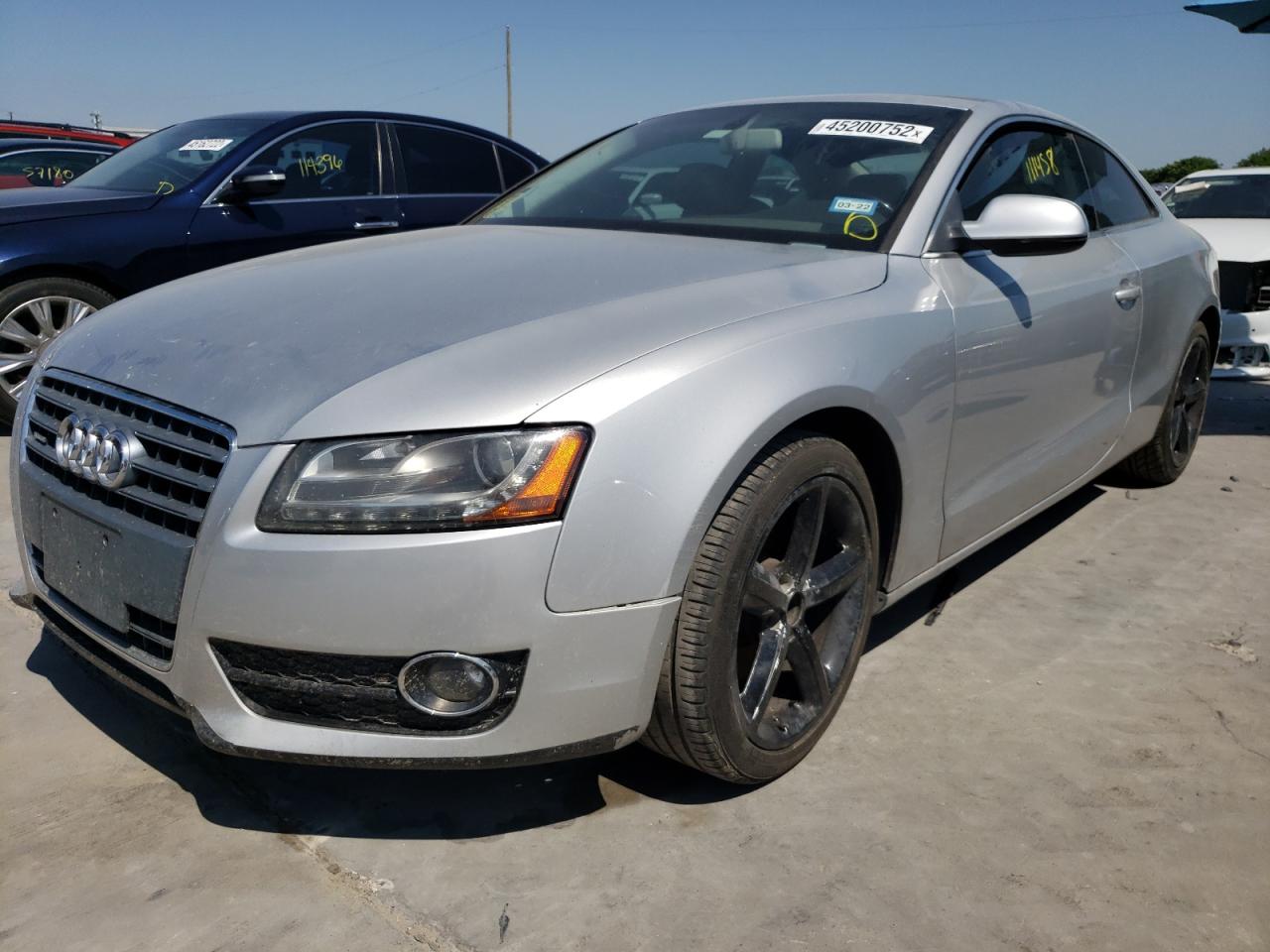 Photo 2 from auction – 2010 AUDI A5 PREMIUM with VIN WAULFAFR8AA056395