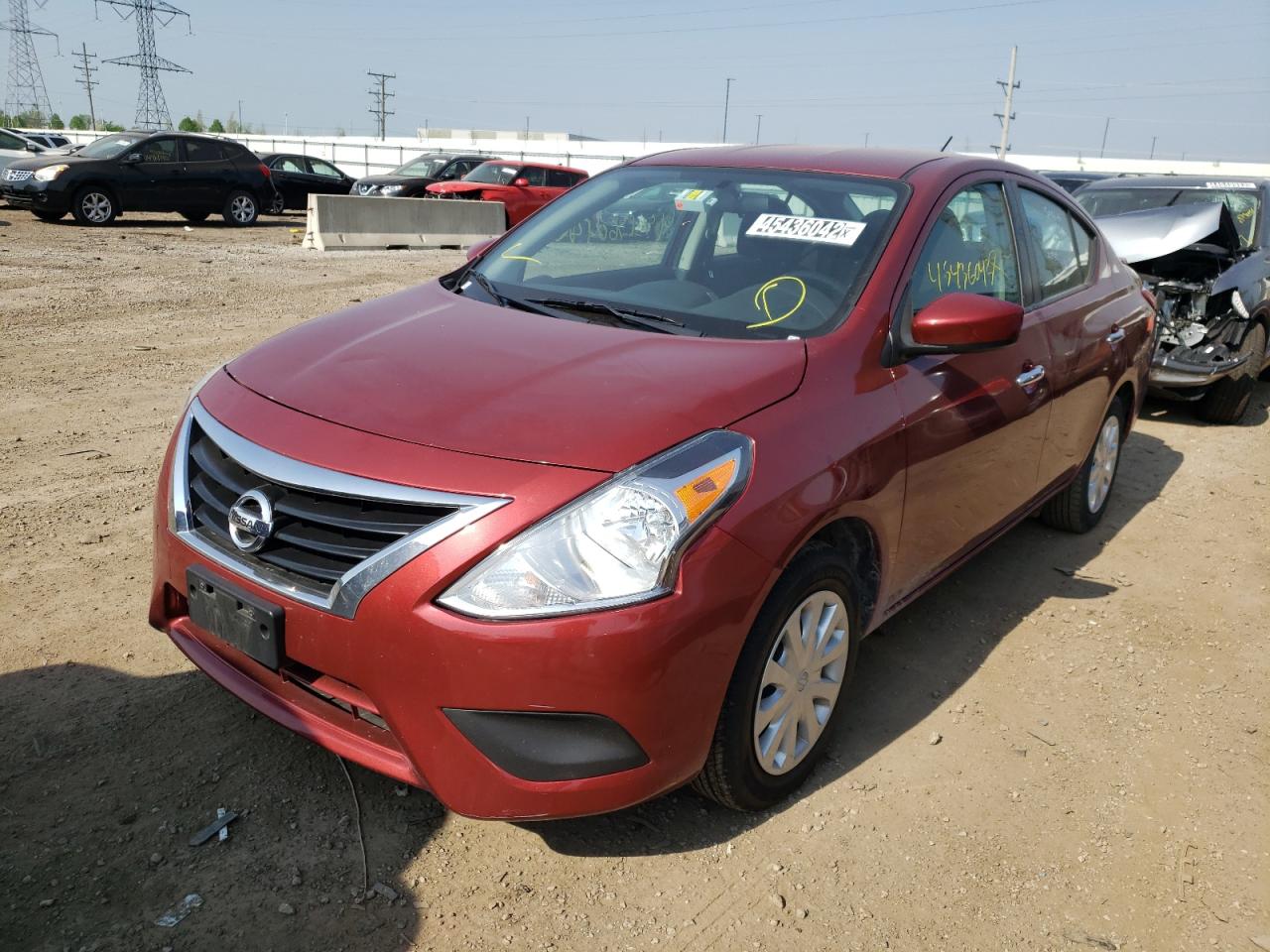 Photo 2 from auction – 2019 NISSAN VERSA S with VIN 3N1CN7AP0KL871296