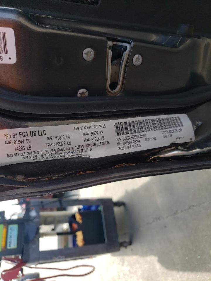 Photo 10 from auction – 2015 DODGE DART SXT with VIN 1C3CDFBB7FD330100