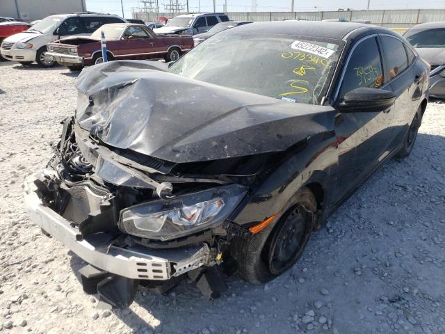 Photo 2 from auction – 2017 HONDA CIVIC LX with VIN 19XFC2F59HE073340