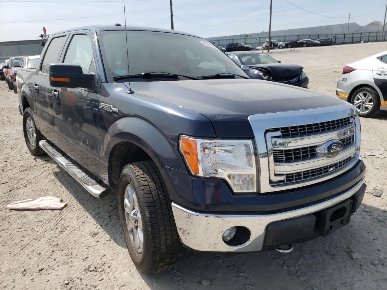 FORD F150 SUPER 2013 with VIN 1FTFW1EF2DFD66864 - Photo from auction
