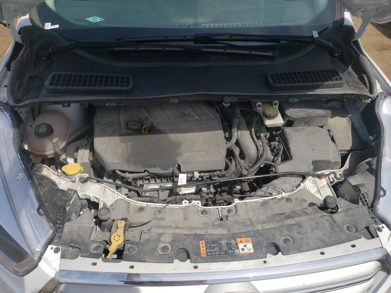 Photo 7 from auction – 2018 FORD ESCAPE SEL with VIN 1FMCU9HD0JUC40037