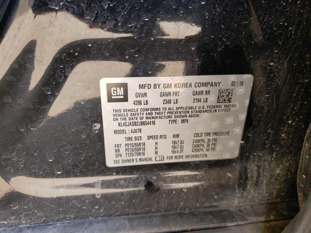Photo 10 from auction – 2018 BUICK ENCORE PRE with VIN KL4CJASB2JB654416