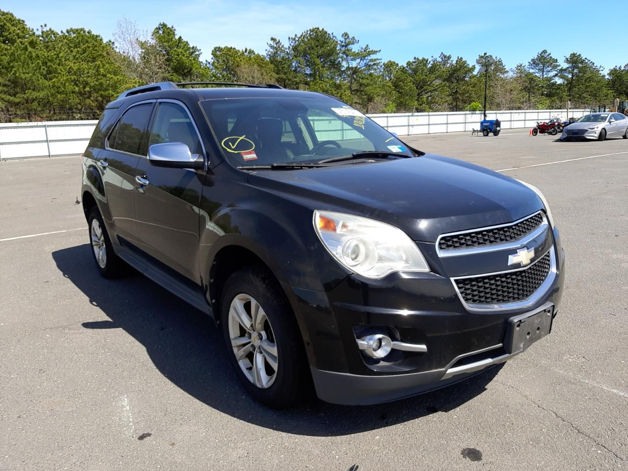 CHEVROLET EQUINOX LT 2012 with VIN 2GNFLGEK7C6104282 - Photo from auction