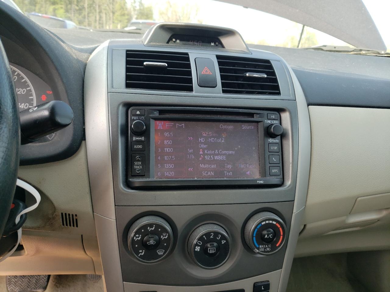 Photo 9 from auction – 2013 TOYOTA COROLLA BA with VIN 2T1BU4EE4DC072548