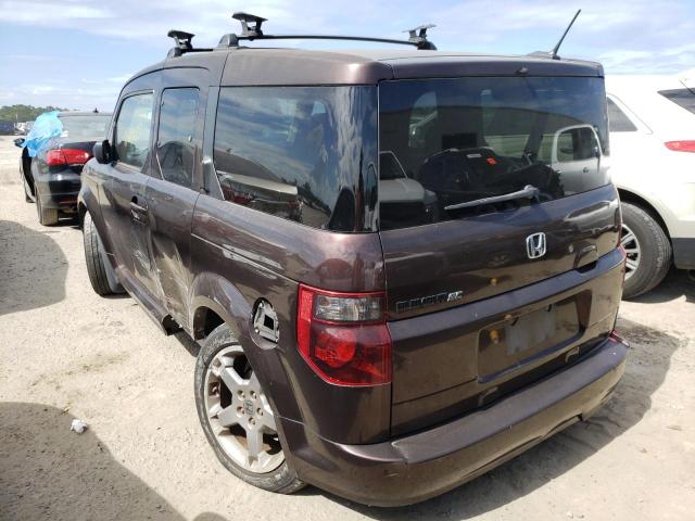 Photo 3 from auction – 2007 HONDA ELEMENT SC with VIN 5J6YH18907L012978
