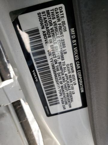 Photo 10 from auction – 2006 VOLVO S40 2.4I with VIN YV1MS382662224111