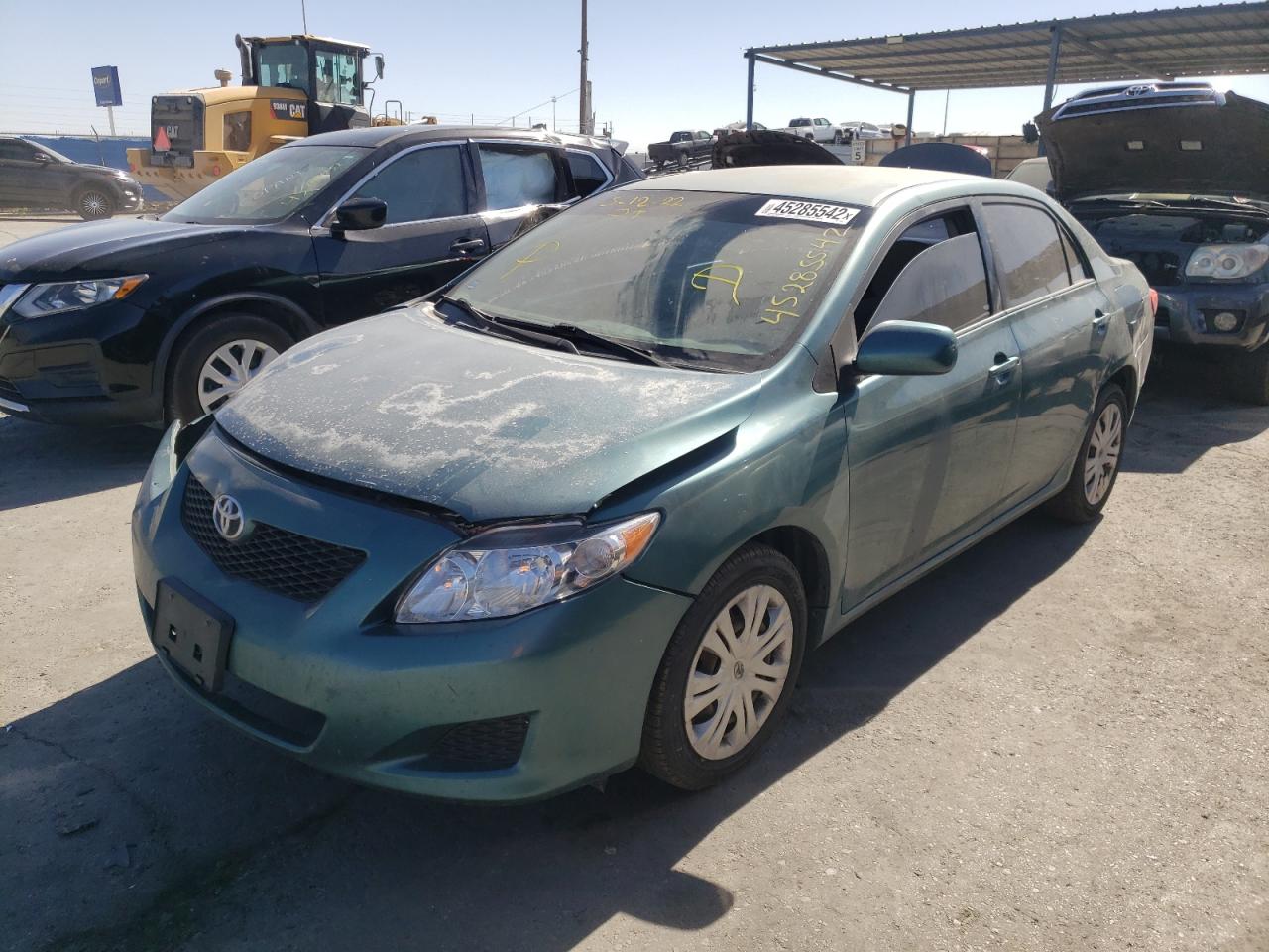 Photo 2 from auction – 2009 TOYOTA COROLLA BA with VIN 1NXBU40E49Z106629